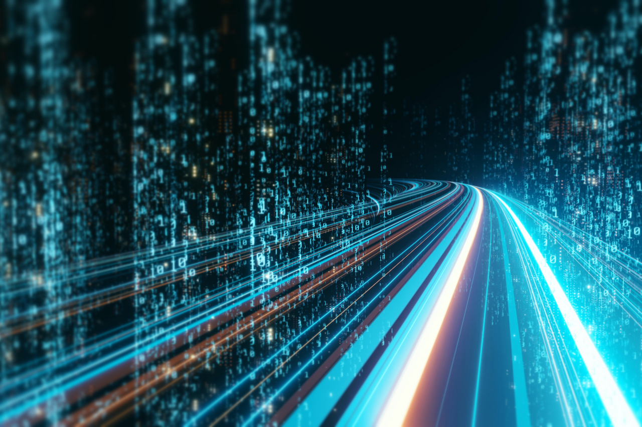 Symbolbild Digitale Infrastruktur Datenautobahn
