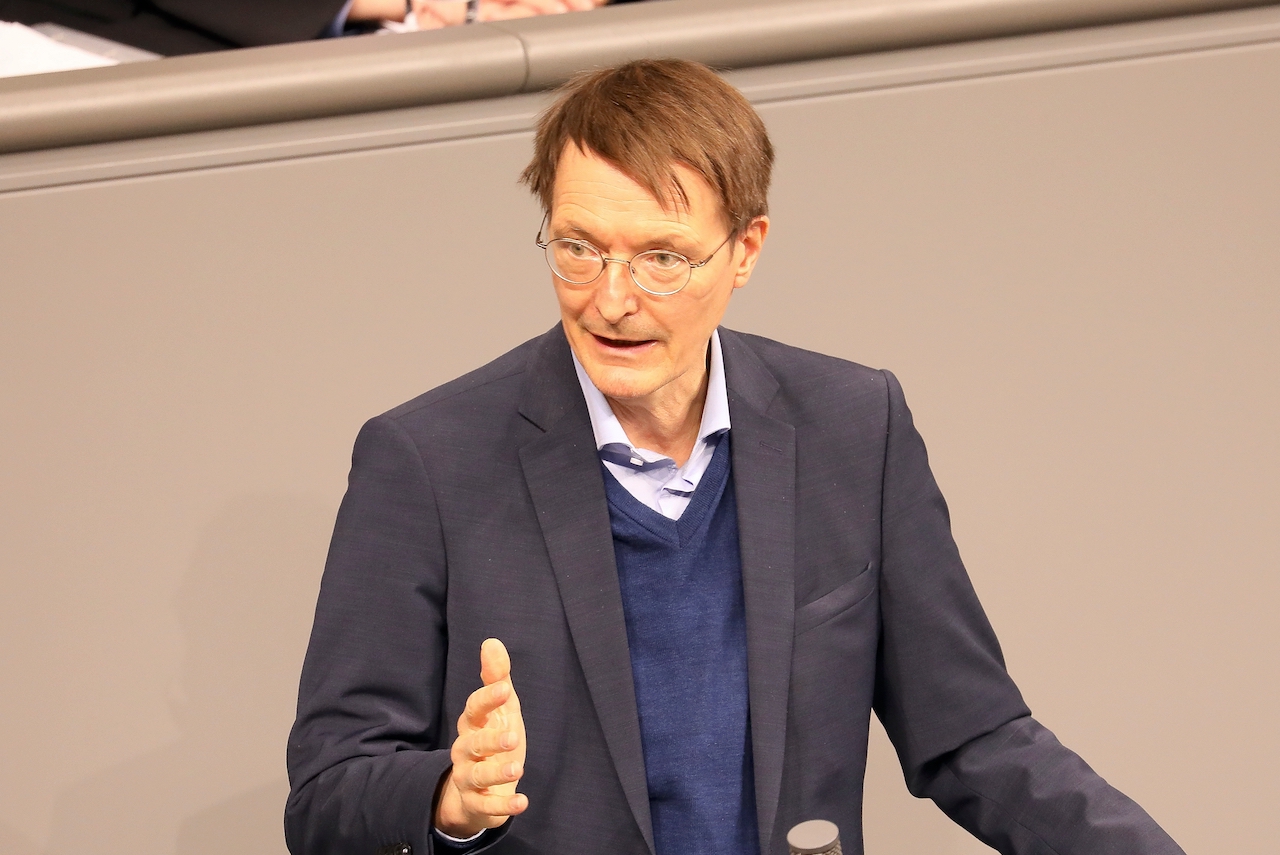 Karl Lauterbach im Bundestag
