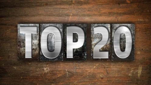 Top 20 Schild