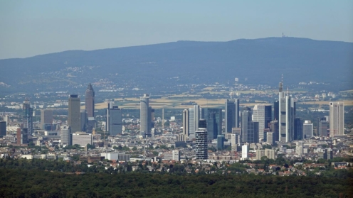 Skyline von Frankfurt