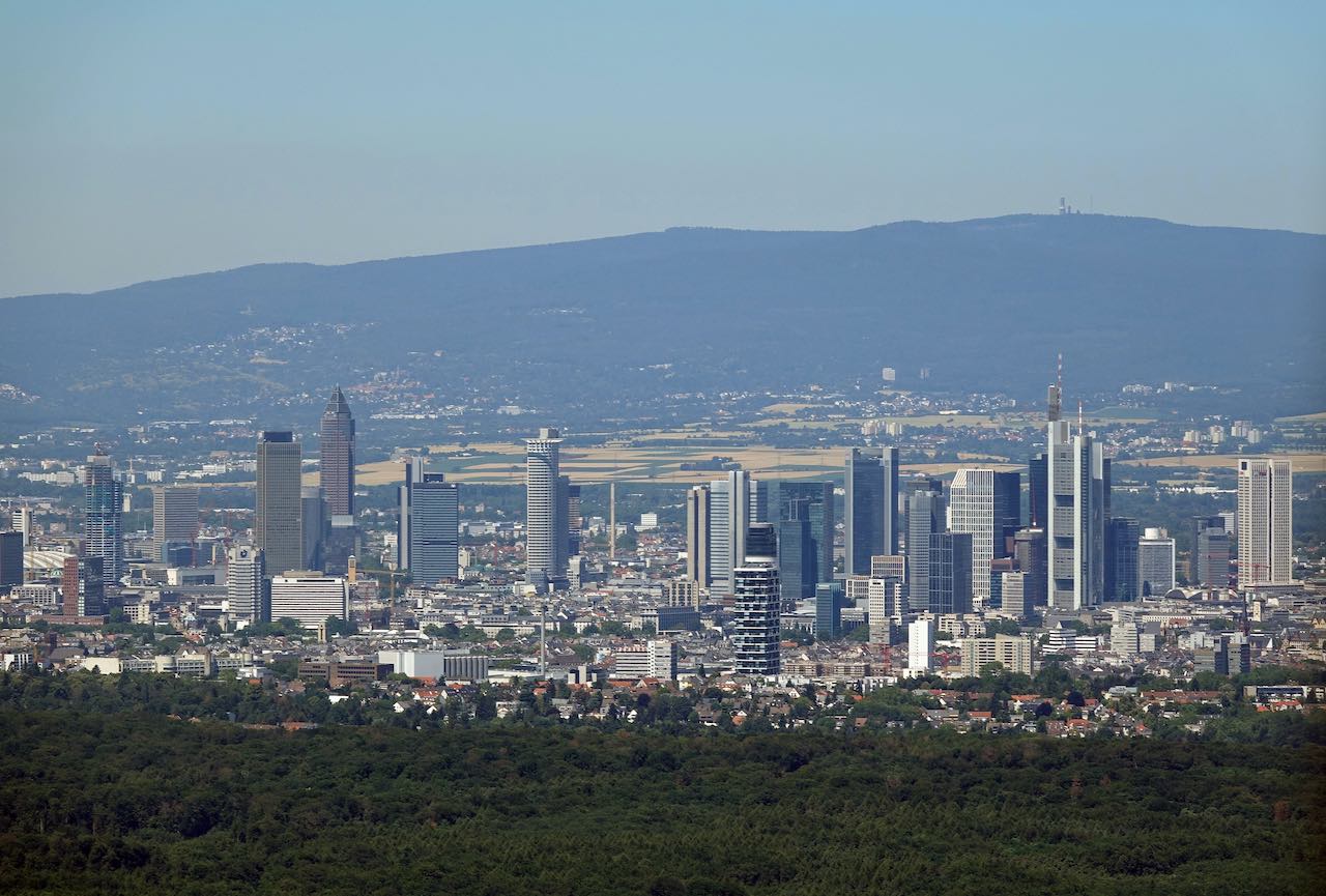 Skyline von Frankfurt