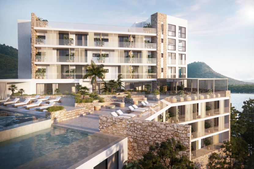 Visualisierung des Hotels