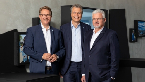 Der Vorstand der Bayerischen (v.l.n.r): Martin Gräfer, Dr. Herbert Schneidemann, Thomas Heigl