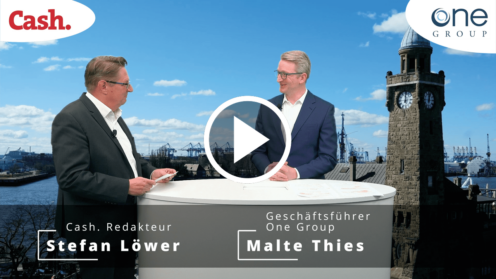 Malte Thies, One Group im Cash.-Interview