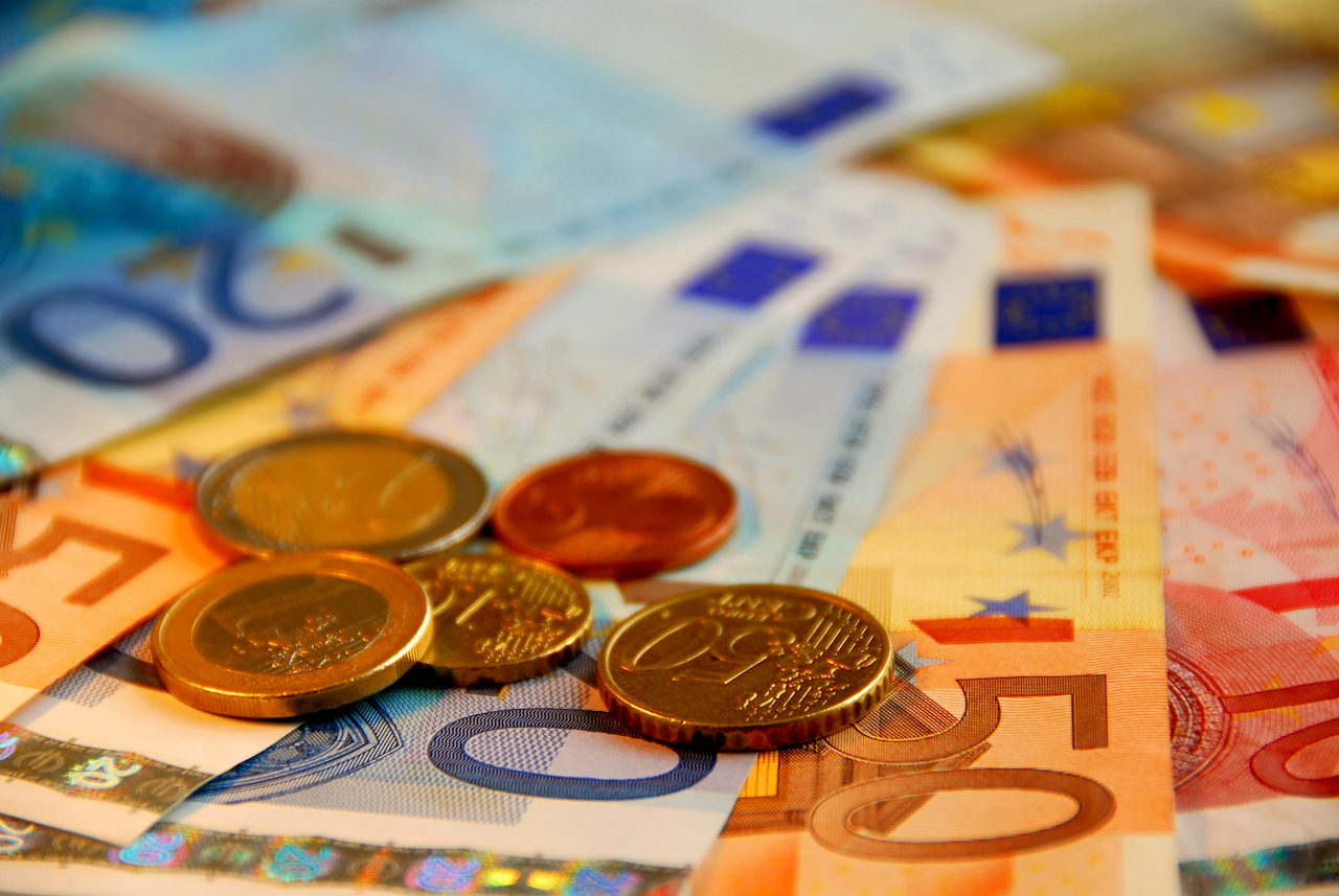 Euro-Münzen und -Scheine