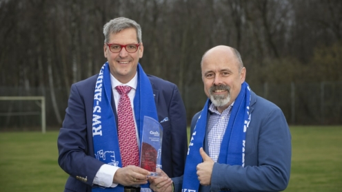 Jörg Christian Hickmann (links) und Jens Burmeister, beide Vorstände der RWS Vermögensplanung AG