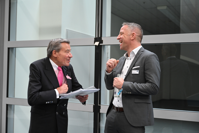 Wolfgang Grupp und Norbert Porazik