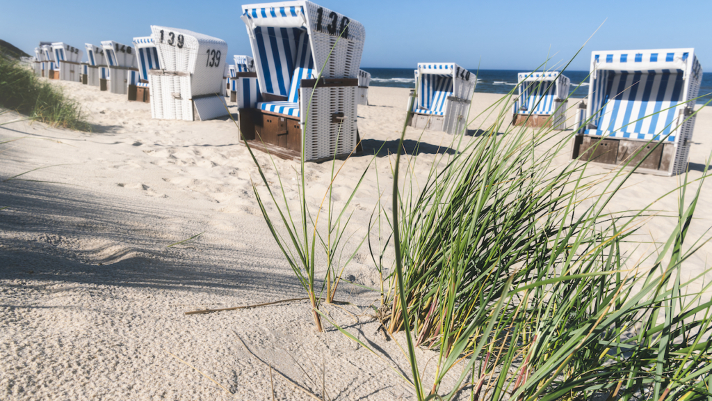 Strandkörbe auf Sylt