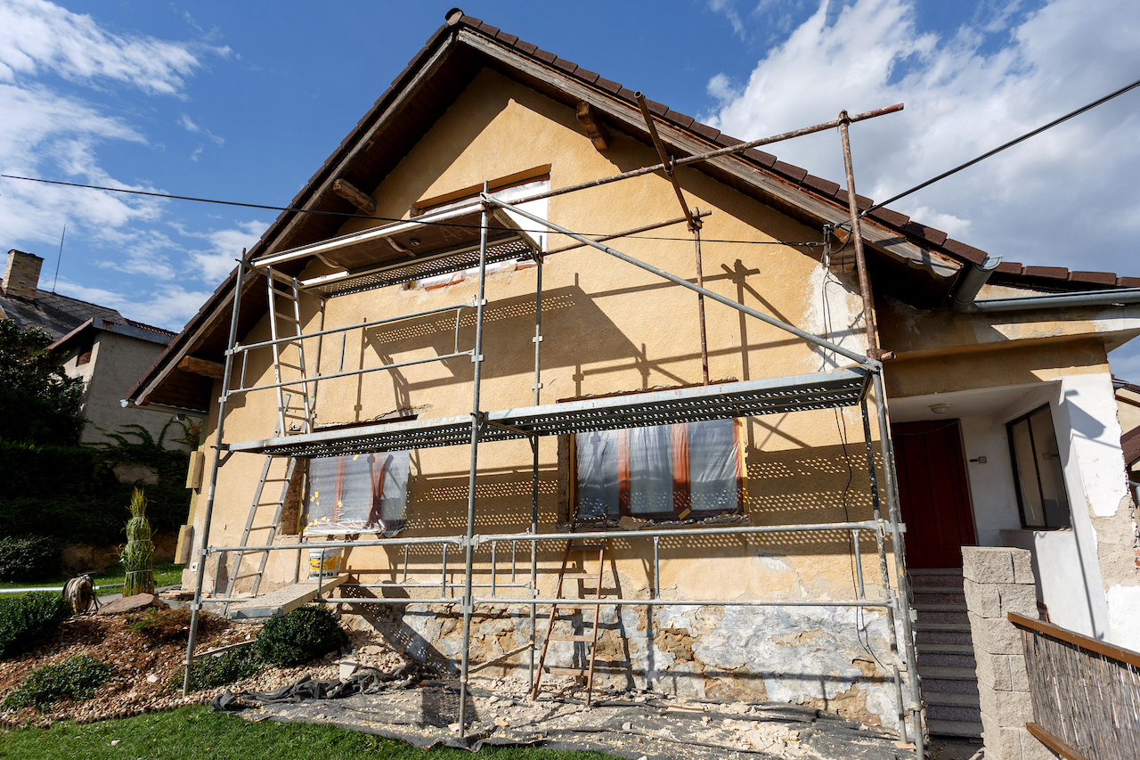 Bau oder Reparatur des Einfamilienhauses