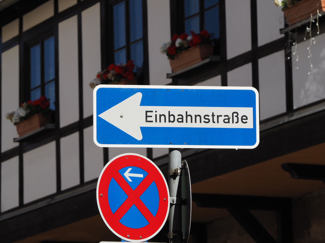 Einbahnstraße