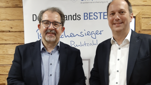 Matthias Merkel und Peter Brieger, beide Universa