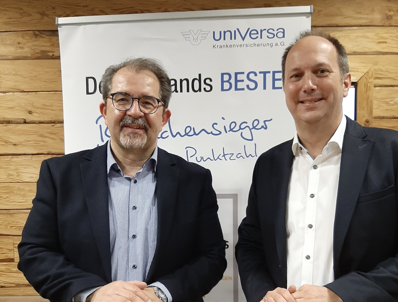 Matthias Merkel und Peter Brieger, beide Universa