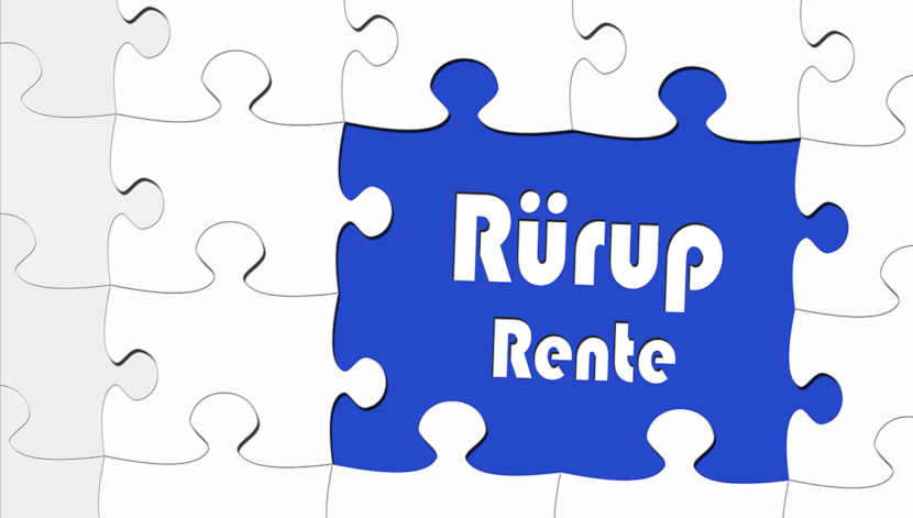 Puzzle-Baustein Rürup-Rente