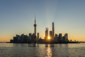 Shanghai bei Sonnenaufgang