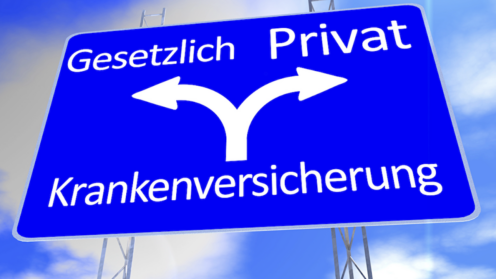 Gesetzlich oder privat krankenversichert....ist eine Frage des Verdienstes