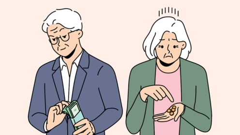 Soziale Ungleichheit unter Rentnern aufgrund der Lohnunterschiede zwischen Männern und Frauen