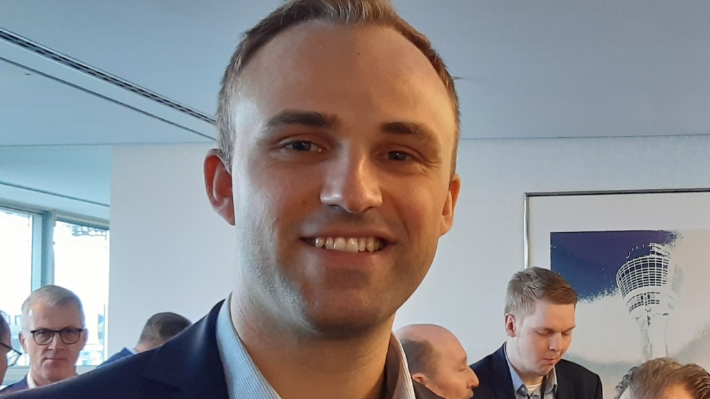 Paul Scholz auf einer Veranstaltung