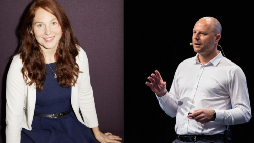Annika Bergbauer, Wavestone und Oliver Hein, Google