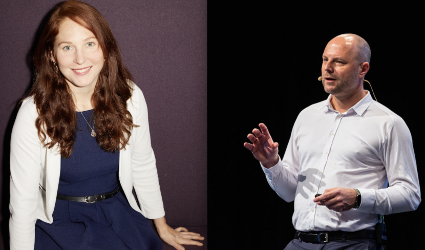 Annika Bergbauer, Wavestone und Oliver Hein, Google