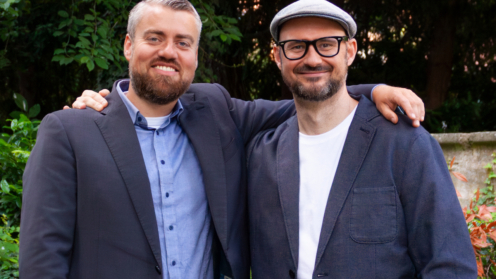 Andreas Rudischhauser (links) und Oskar Hallier
