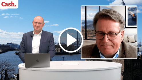 Cash. Redakteur Jörg Droste (li.) im Interview mit Die Bayerische-Vorstand Martin Gräfer