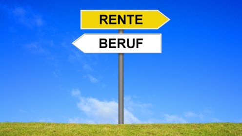 Beruf oder Ruhestand - Viele würden gerne früher in Rente gehen
