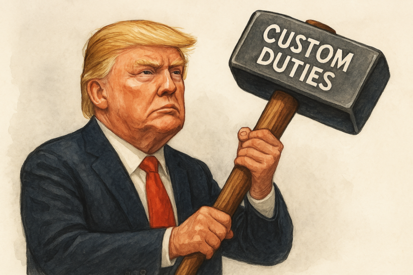 Donald Trumps Zollhammer