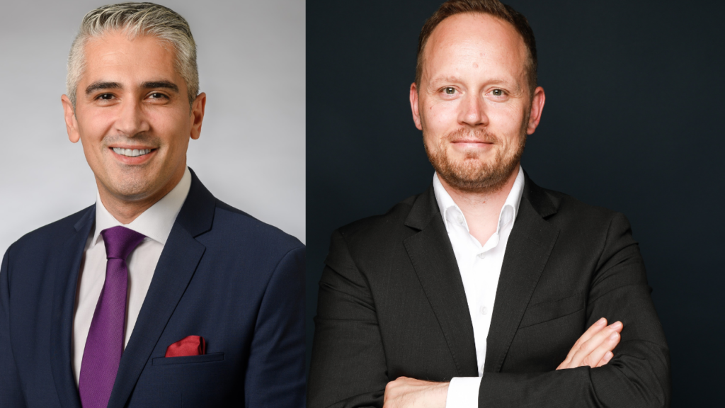 Safak Okur (li.) und Lukas Nazaruk, beide WTW