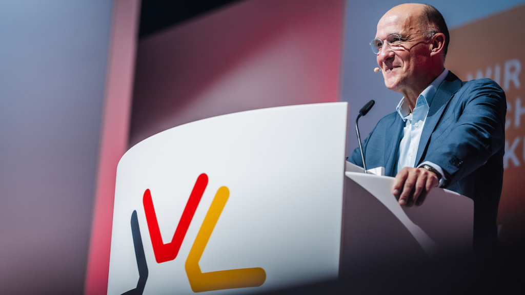 Helge Lach auf der BDV-Mitgliederversammlung