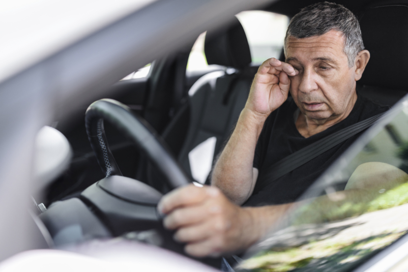 Rentner am Steuer