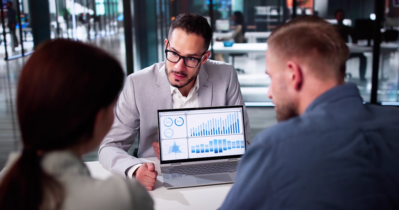 Financial Planner Giving Advice