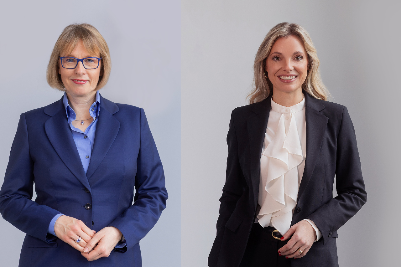 Sabine Krummenerl, Vorständin für Komposit und Maklervertrieb im Provinzial Konzern, (li.) & Nina Schmal, Vorständin für Kundenmanagement und neue Geschäftsmodelle.
