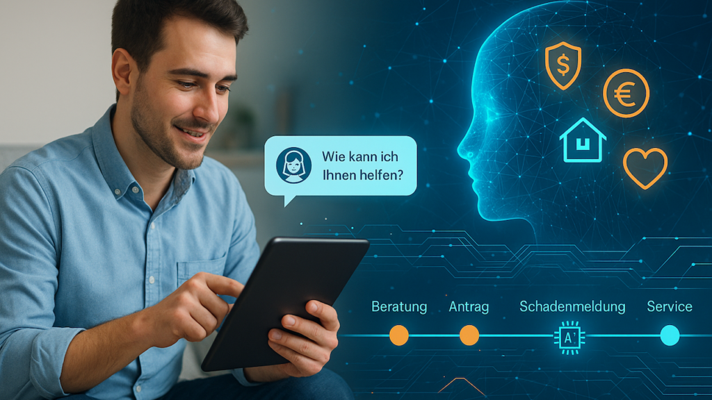 Künstliche Intelligenz, Customer Journey, Service, Versicherung,