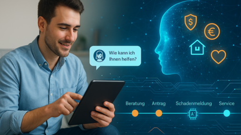 Künstliche Intelligenz, Customer Journey, Service, Versicherung,