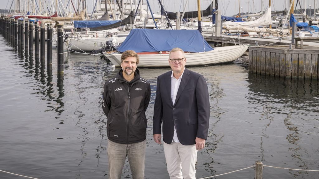 Boris Herrmann und Carsten Schildknecht in Kiel