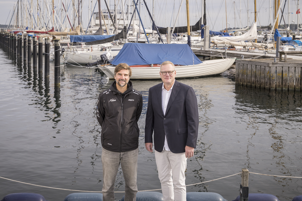Boris Herrmann und Carsten Schildknecht in Kiel