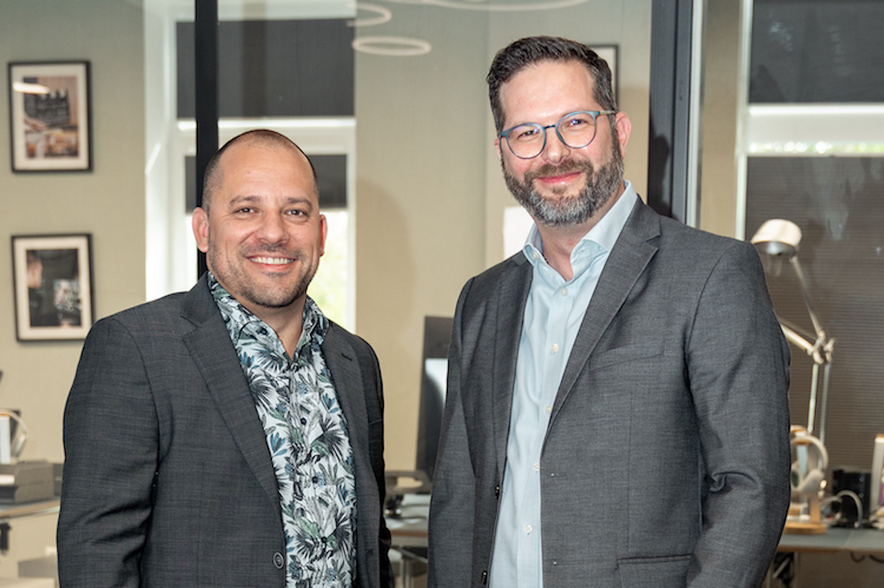 Florian Hoffmann und Tobias Lohn (v.l.)