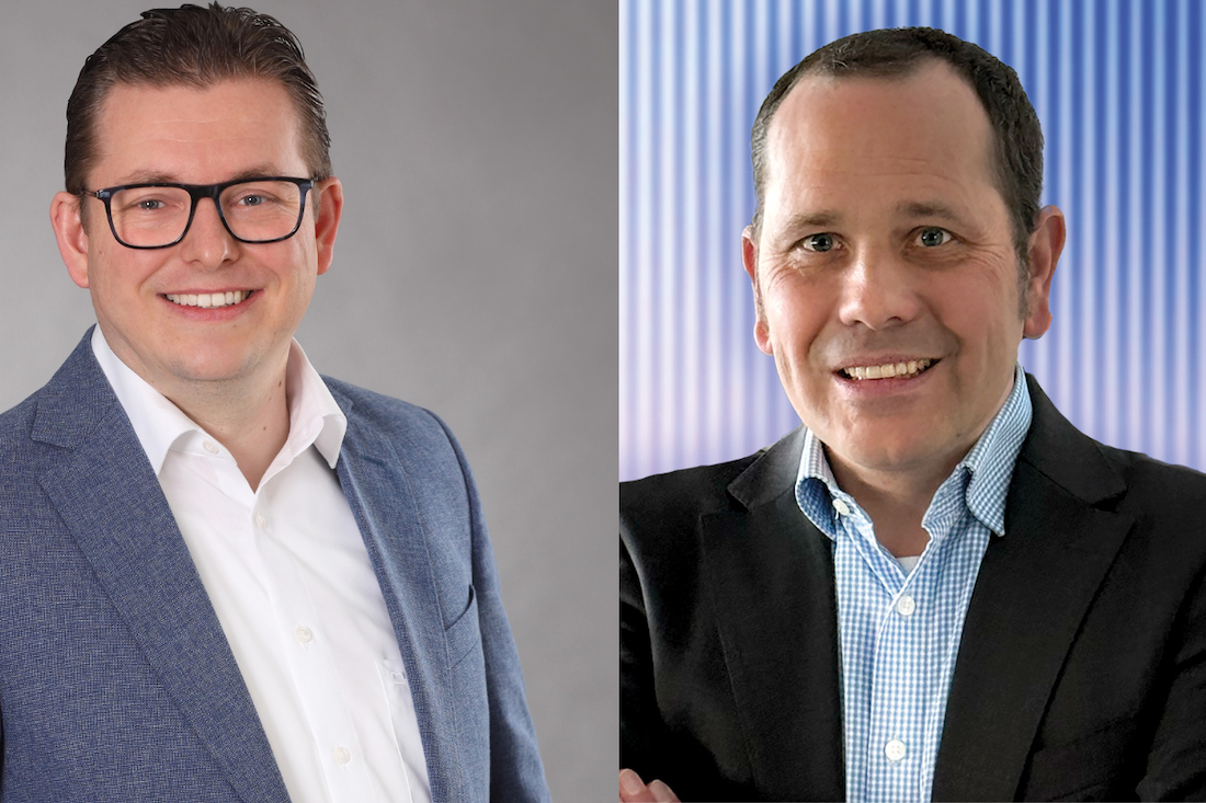 Christian Häsch, Alte Leipziger, und Christian Jaffke, Morgen & Morgen (v.l.)