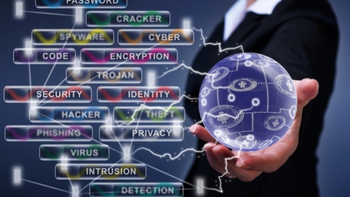 Social networking, internet and cyber security concept; NIS 2, Cybersicherheit,