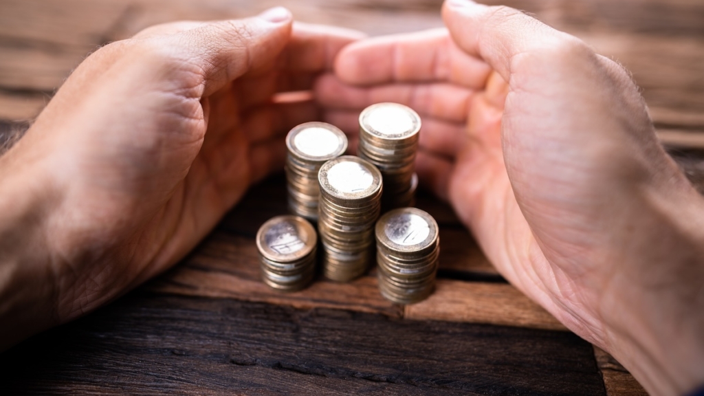 Geld sparen, Sicherheit in der Altersvorsorge, Geld zusammenhalten