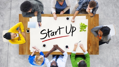 Startup, Start up Konzept.