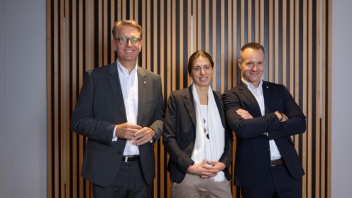 Martin Gräfer, Dr. Annika Obermayer, Maximilian Buddecke.