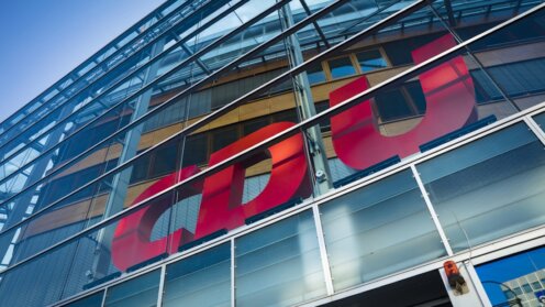 August 2018, Konrad-Adenauer-Haus - headquarters of the CDU