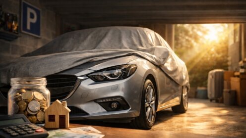 Ruheversicherung, Kfz-Versicherung, Auto stilllegen, Geld sparen