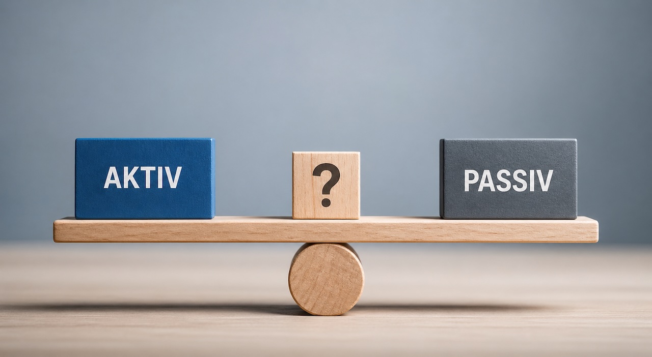 Aktiv versus passiv