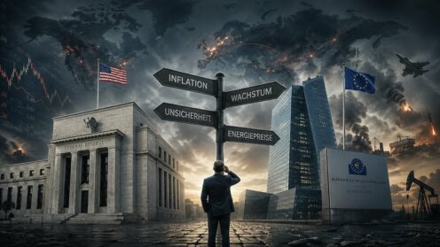 EZB und Fed im geopolitischen Sturm