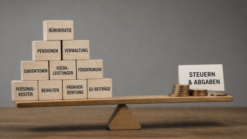 Neue Steuern statt Sparen