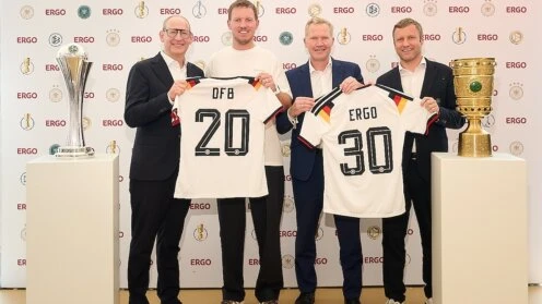 Vertragsverlängerung zwischen Ergo und DFB