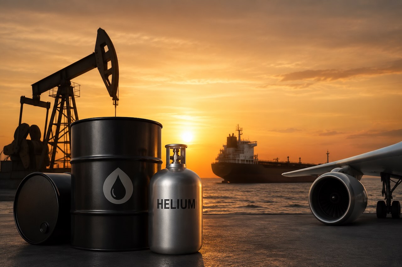 Öl, Helium und Kerosin