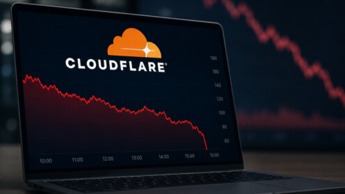 Cloudflare-Kurs bricht ein